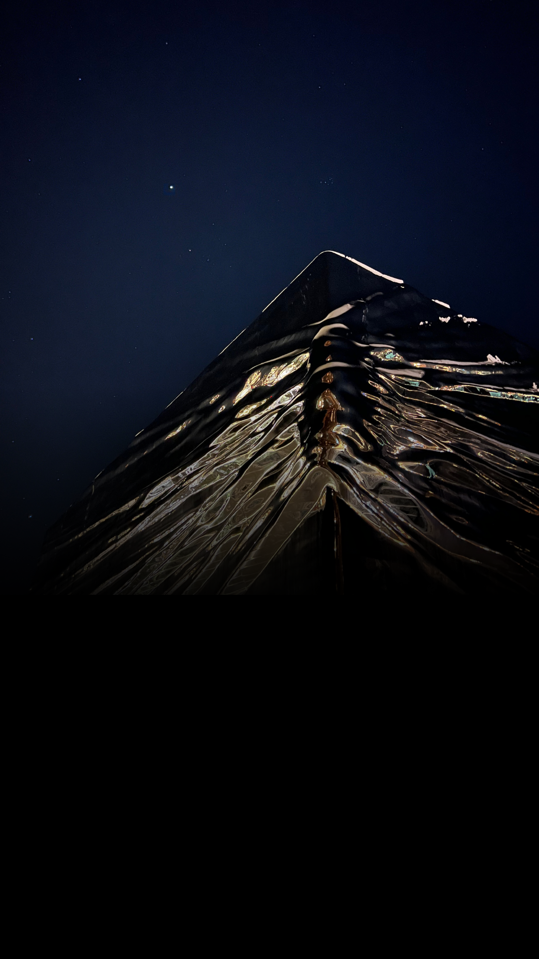 Stjernenatt bak Kunstmuseet