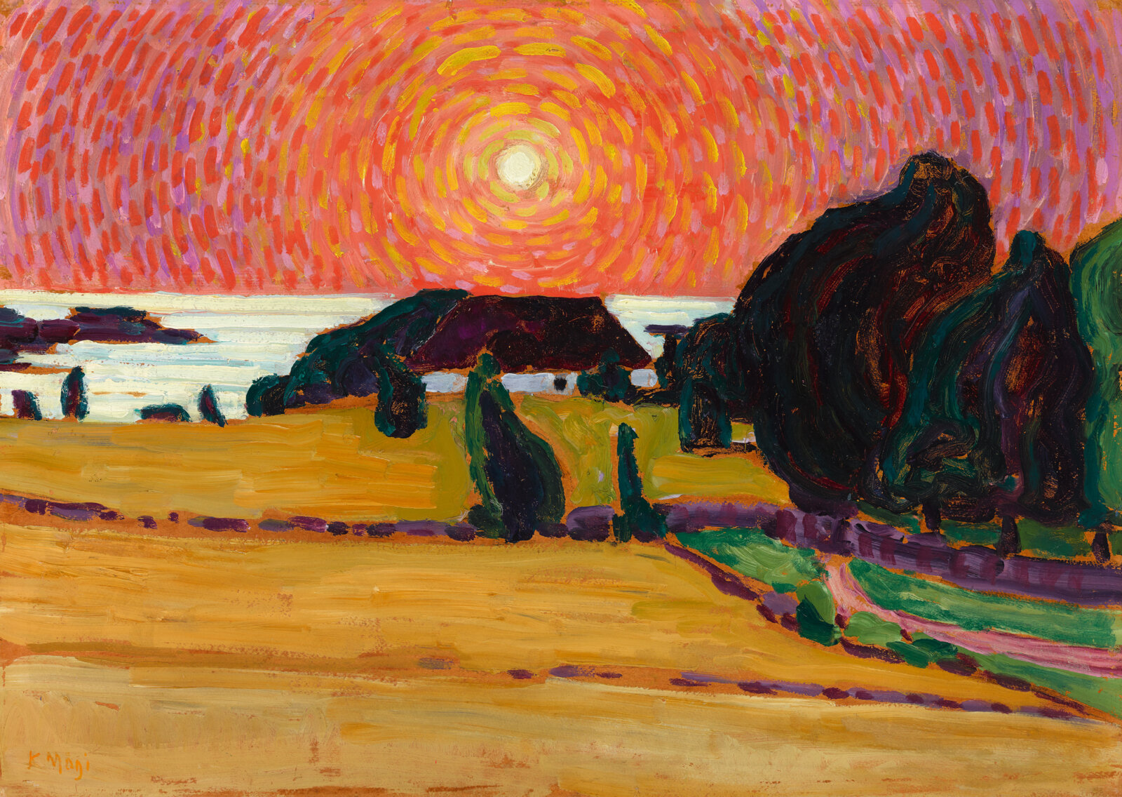 Saaremaa landskap, 1913–1914, Madis Üürikes samling i Stockholm