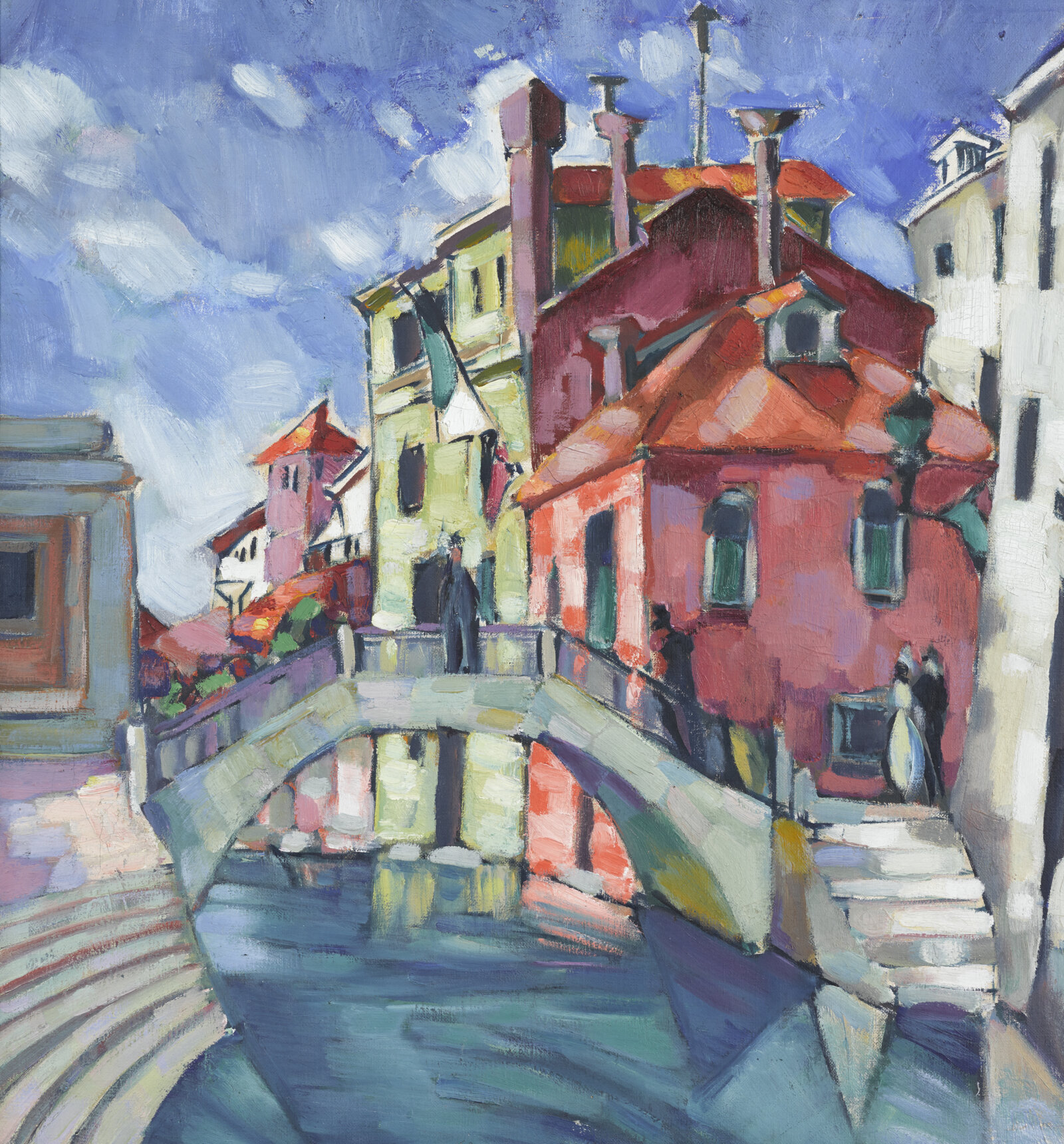 Konrad Mägi, Venice (Canal in Venice), 1922–1923, Art Museum of Estonia