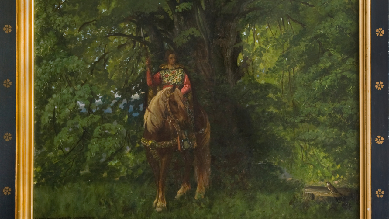 Agnes Slott-Møller, Den fagre liden fugl (kunstnertitel), 1922, Eier: Sorø Kunstmuseum Foto:  Ole Akhøj